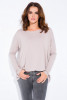 Asymmetrical oversized blouse I132