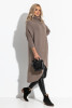 Long sweater F1052 color Mocca