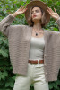 Lightweight buttoned cardigan F1473