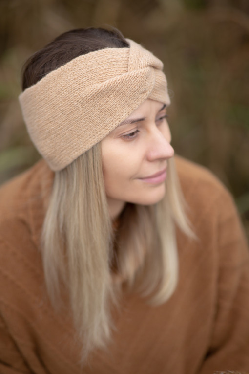 Woolen headband F1523