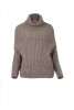 Sweater with detachable sleeves N06