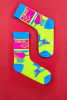 Geometric Socks 80' F1666