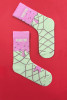 Ice cream socks F1679 color Pink