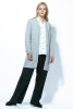 Cashmere buttoned cardigan F1727 color Grey