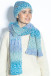 COLORFUL ALPACA WOOL HAT AND SCARF SET F1759