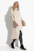 Long sweater F1052 beige